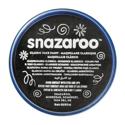 Snazaroo Face & Body Paint - Metallic Electric Black