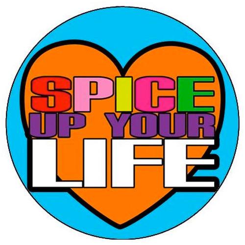 Spice Up Your Life Small Pin Badge