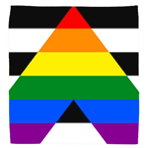 Straight Ally Pride Flag Bandana