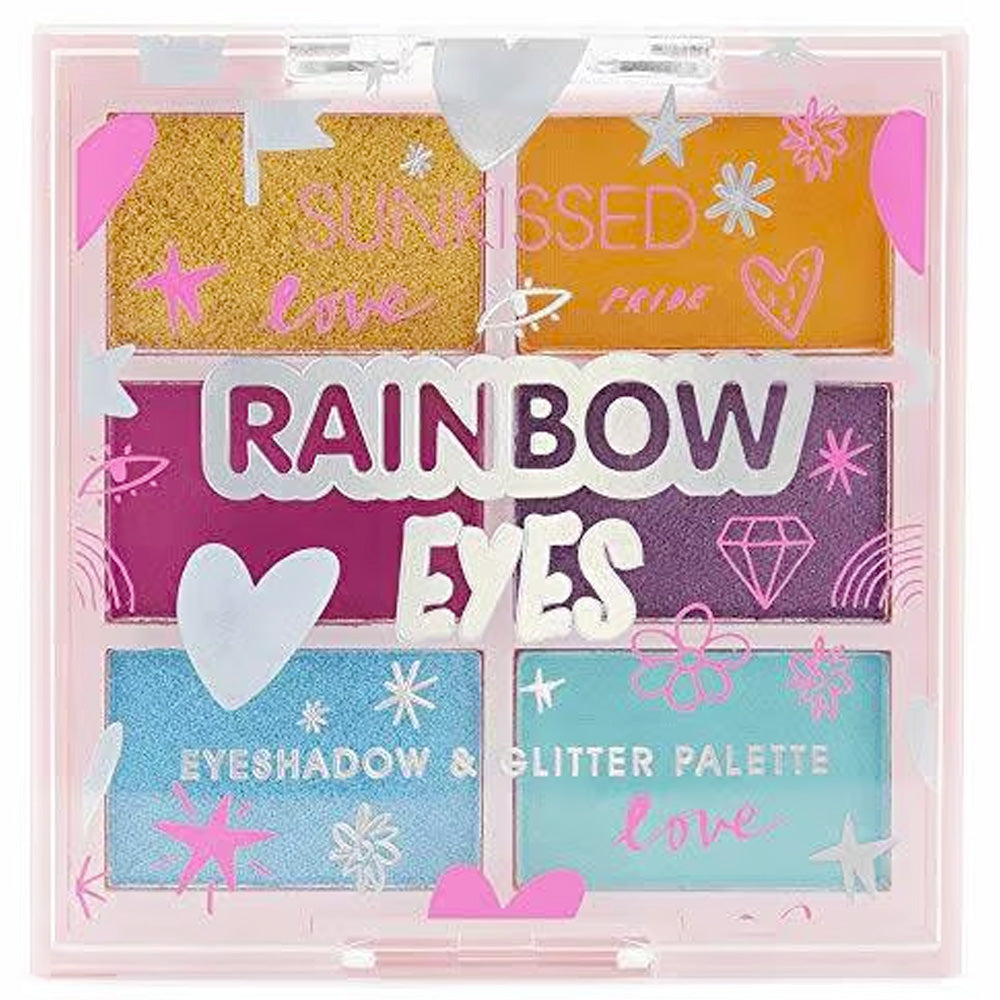 Sunkissed Rainbow Eyes Eyeshadow & Glitter Palette