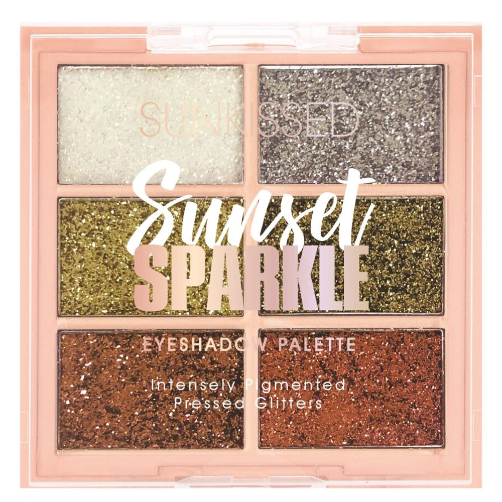 Sunkissed Pressed Glitter Palette - Sunset Sparkle