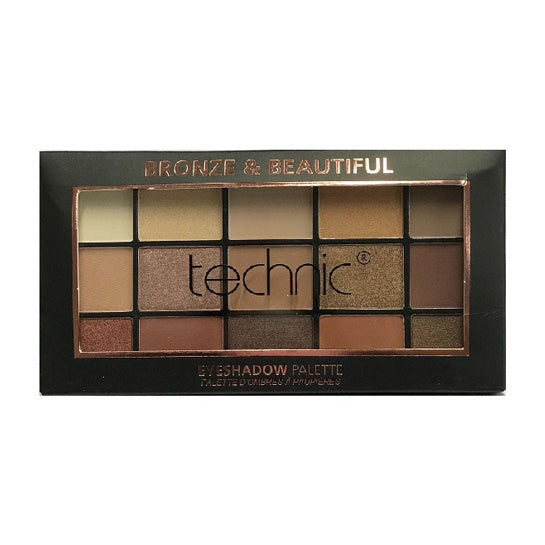 Technic 15 Eyeshadow Palette - Bronze And Beautiful