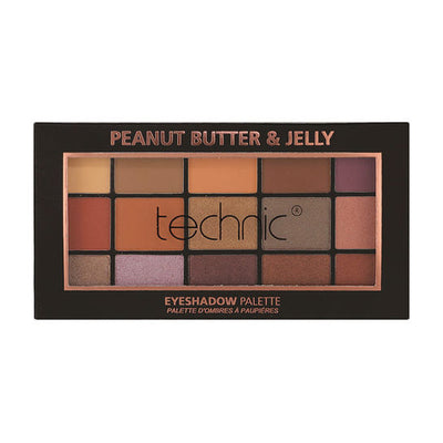 Technic 15 Eyeshadow Palette - Peanut Butter And Jelly