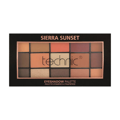 Technic 15 Eyeshadow Palette - Sierra Sunset