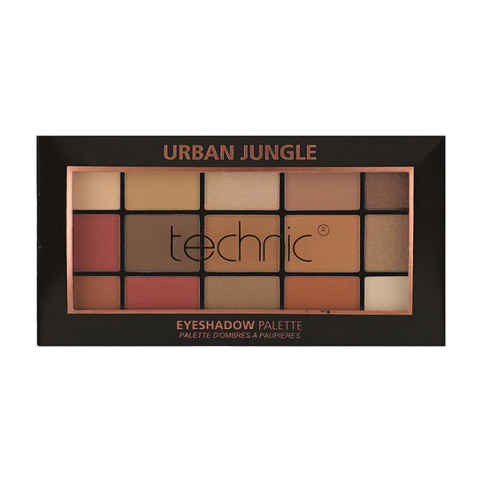 Technic 15 Eyeshadow Palette - Urban Jungle