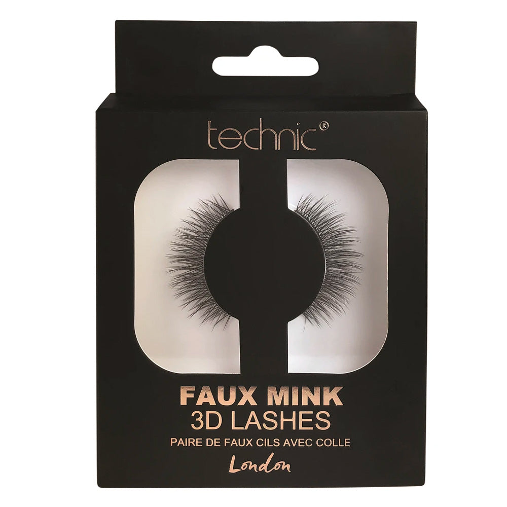 Technic Faux Mink 3D False Lashes - London