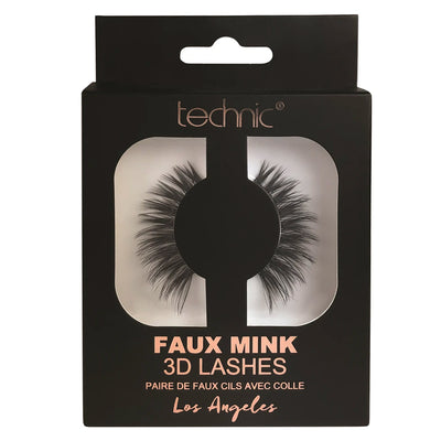 Technic Faux Mink 3D False Lashes - Los Angeles