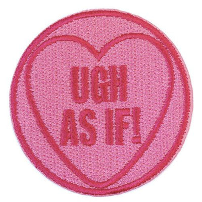Ugh As If! Iron-On Festival Patch