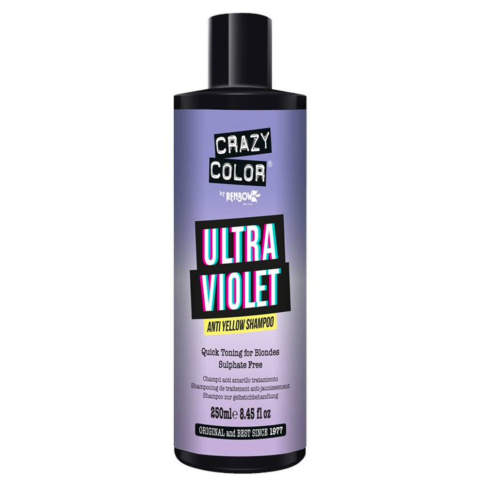 Crazy Color Shampoo - UltraViolet Anti Yellow Shampoo 250ml