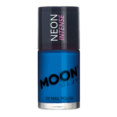 Moon Glow Neon UV Intense Nail Polish - Blue