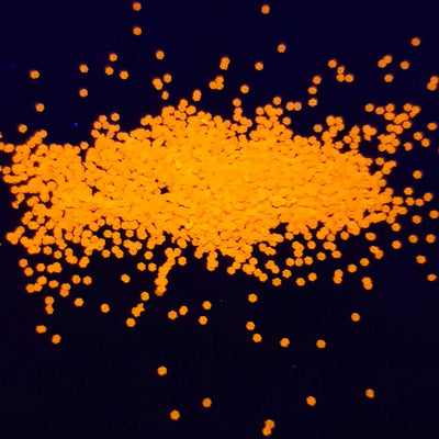 Orange Gina - Orange UV Mini Hexagon Glitter