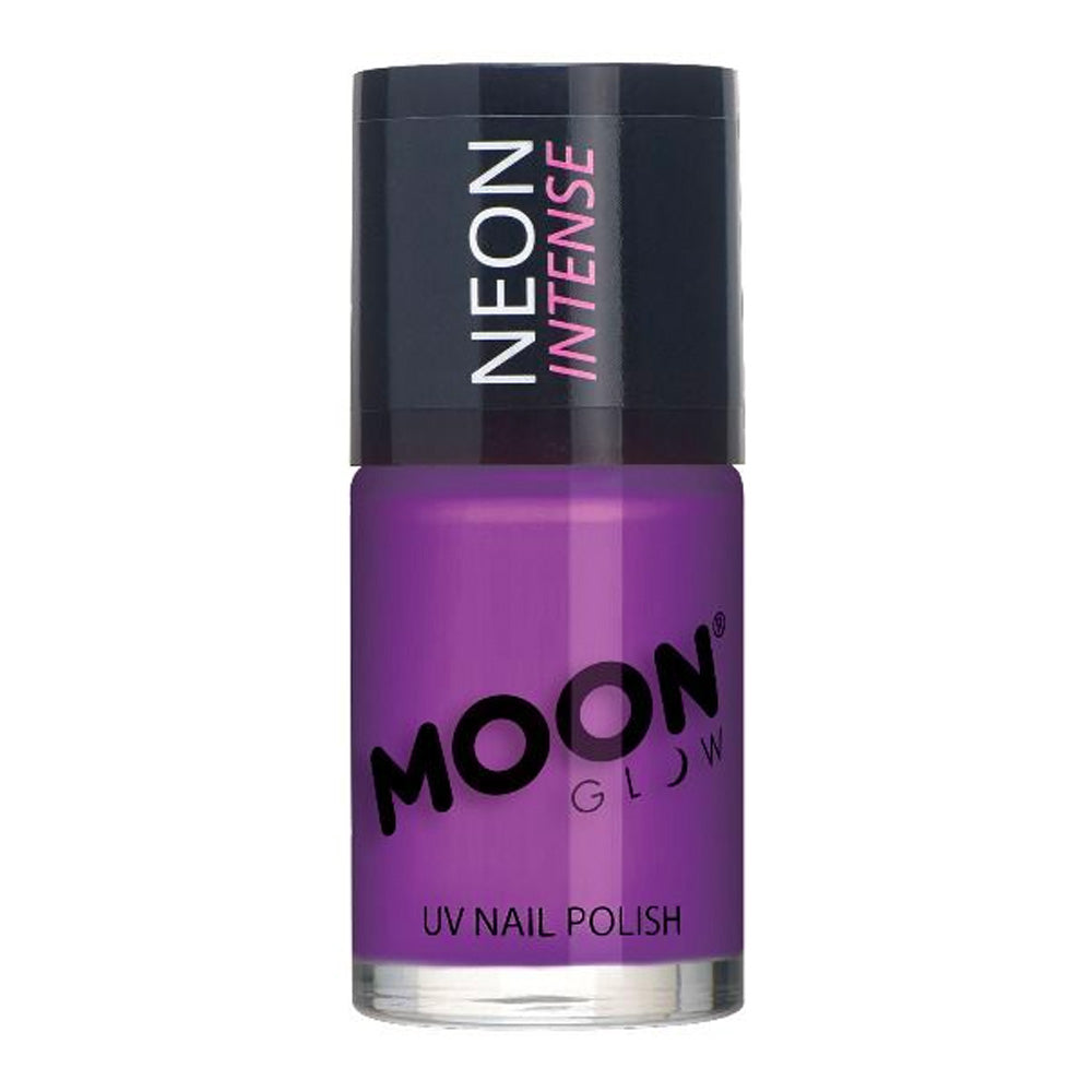 Moon Glow Neon UV Intense Nail Polish - Purple
