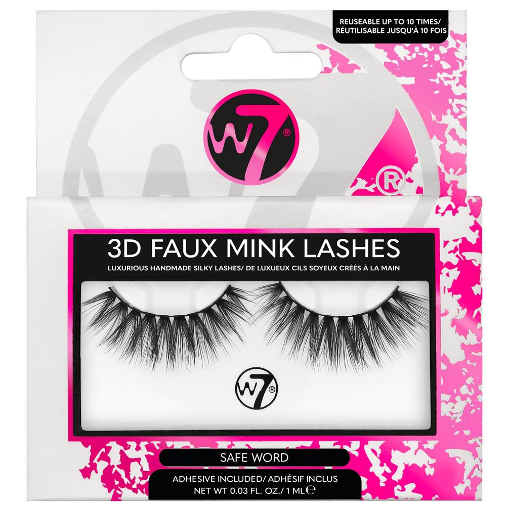 W7 Faux Mink Lashes - Safe Word