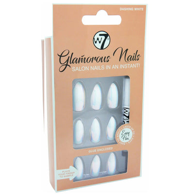 W7 Glamorous Nails - Dashing White