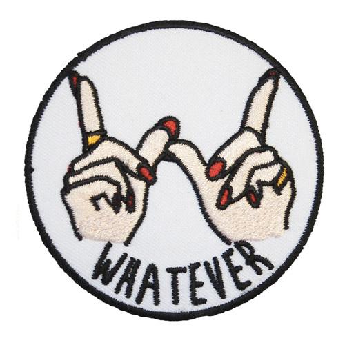 Whatever Iron-On Festival Patch